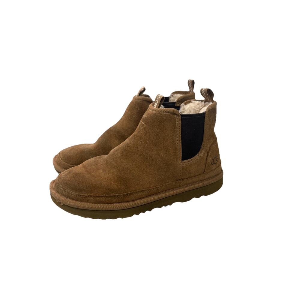 Ugg Neumel Chelsea Shearling Lined Suede Boots Warm Winter Womens Size 5